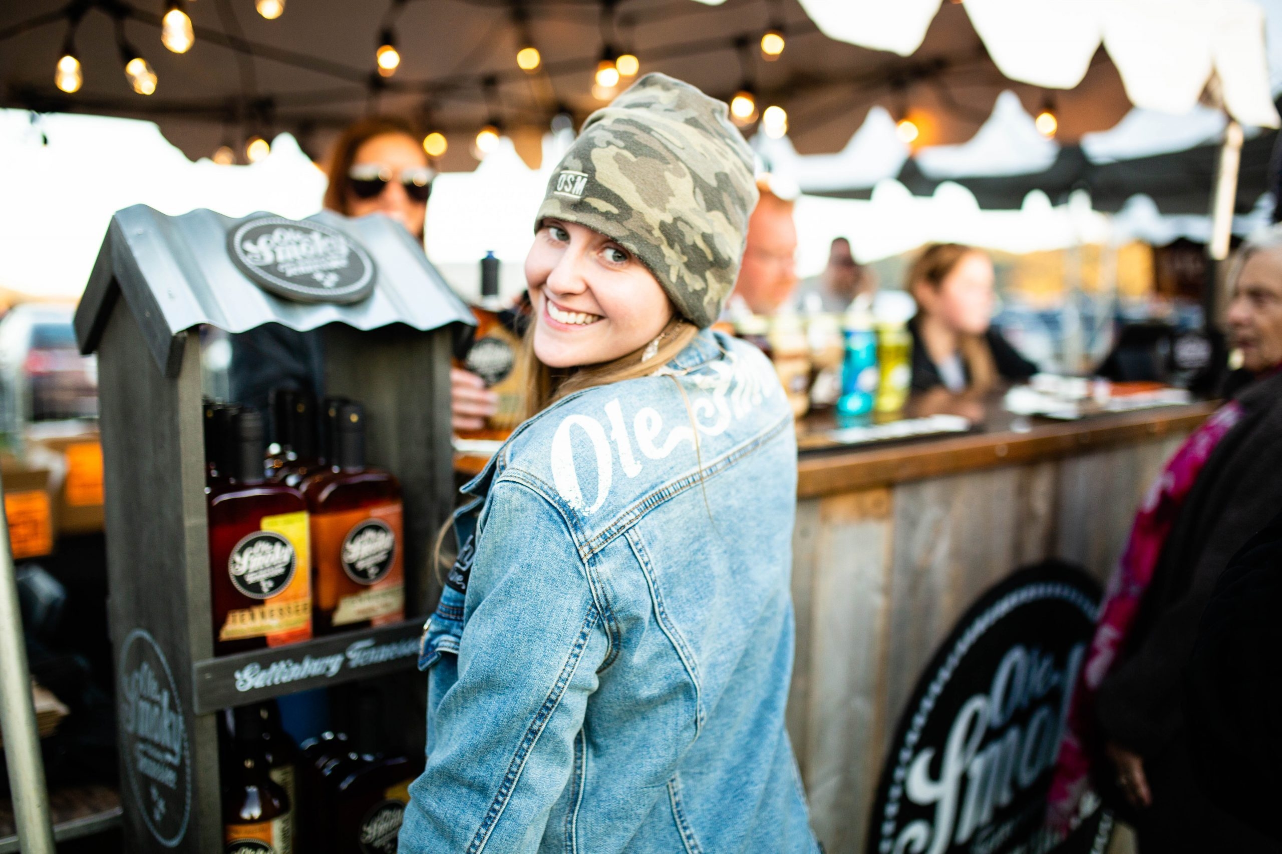 Grains and Grits Festival bar area