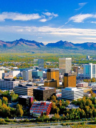 Anchorage Alaska Skyline