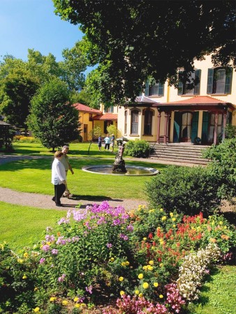 Seward House Museum Gardens, Cayuga County, NY