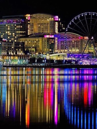 National Harbor Night View, Prince Georges County, MD