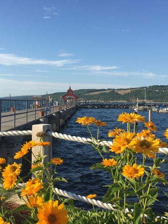 Historic Pier House on Seneca Lake, Watkins Glen, NY