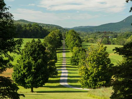 Road into Storm King Art Center