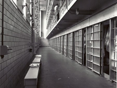 Cell block, Frontier Prison, Rawlins, WY